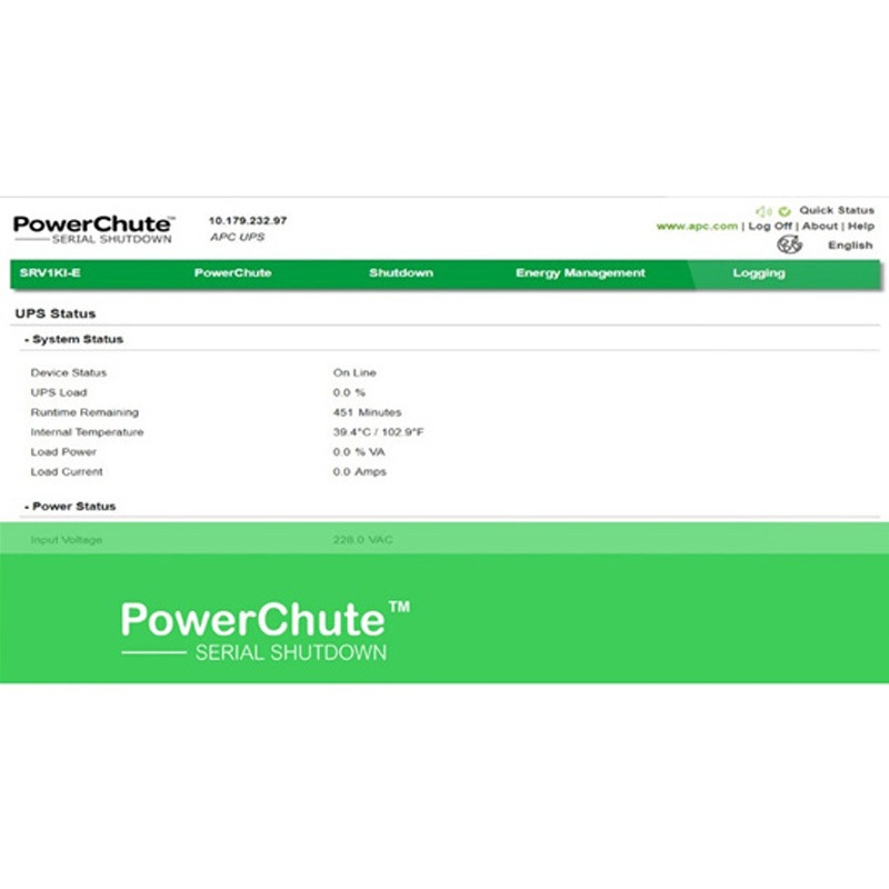 SSPCSSWLJ PowerChute Serial Shutdown for Business SSPCSSWシリーズ 1台 シュナイダーエレクトリック 【通販モノタロウ】