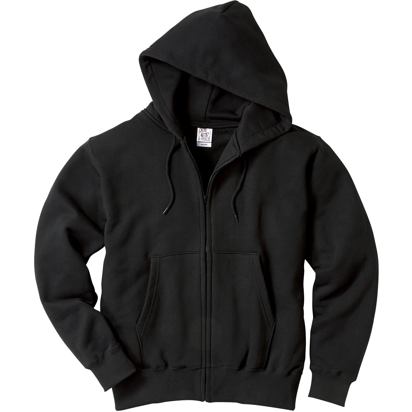 SZ2251-スーパーレッド-L レギュラーウェイト スウェットジップ