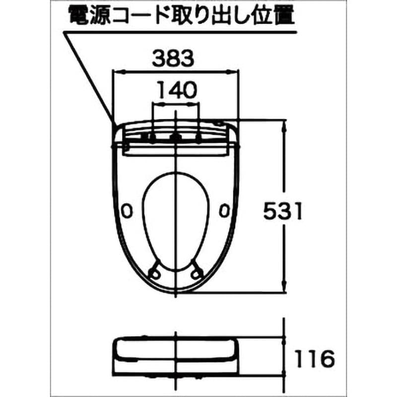 TCF8CM67#SR2 ウォシュレット KMシリーズ 1台 TOTO 【通販モノタロウ】