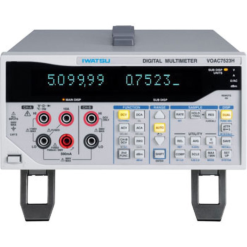 VOAC7523H デジタル・マルチメータ 1式 岩崎通信機(IWATSU) 【通販