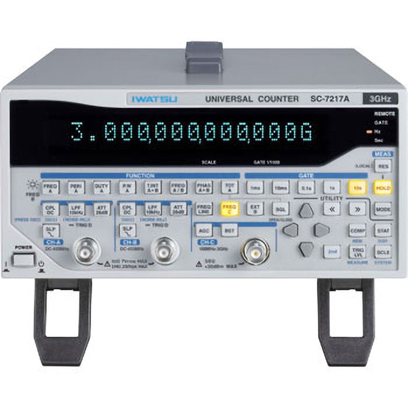 ユニバーサルカウンタ SC-7201 ( Iwatsu 岩通 周波数カウンタ ) SC-7201 ユニバーサルカウンタ 岩崎通信機 | 計測器