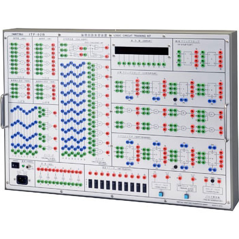 ITF-02B 論理回路実習装置 岩崎通信機(IWATSU) 1式 ITF-02B