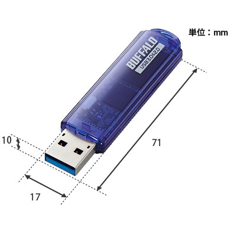 BUFFALO ハードウェア暗号化機能搭載 管理ツール対応 USB3.0