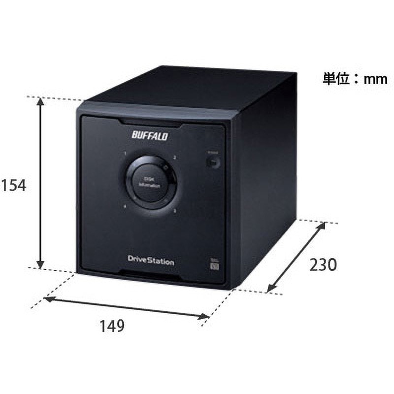 BUFFALO RAID対応外付けHDD 12TB HD-QL12TU3/R5J Amazon.co.jp: BUFFALO 12TB HD-QL12TU3/R5J RAID5 USB 3.0