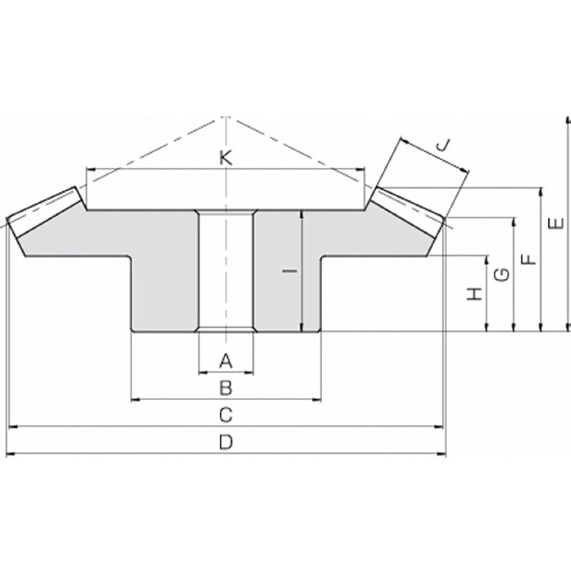 小原歯車工業 KHK ステンレスかさ歯車SUB2-4515 SUB2-4515 [A230101] KHK ステンレスかさ歯車 ( SUB2.5-4515 ) 小原歯車工業(株)