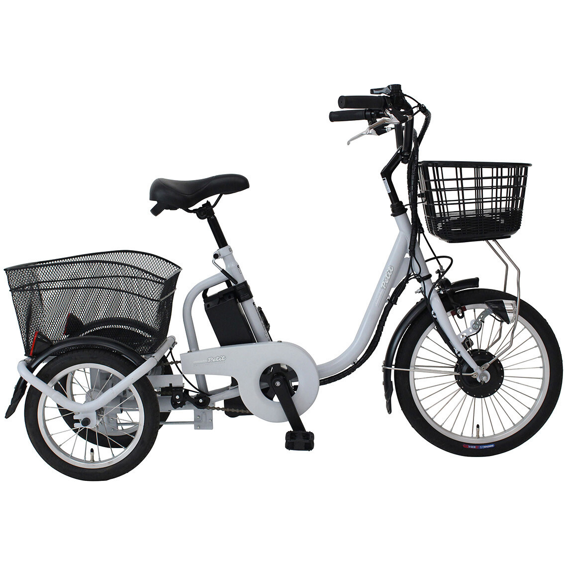 a31406 アシらくロータイプ電動アシスト三輪自転車 1台 ファミリー