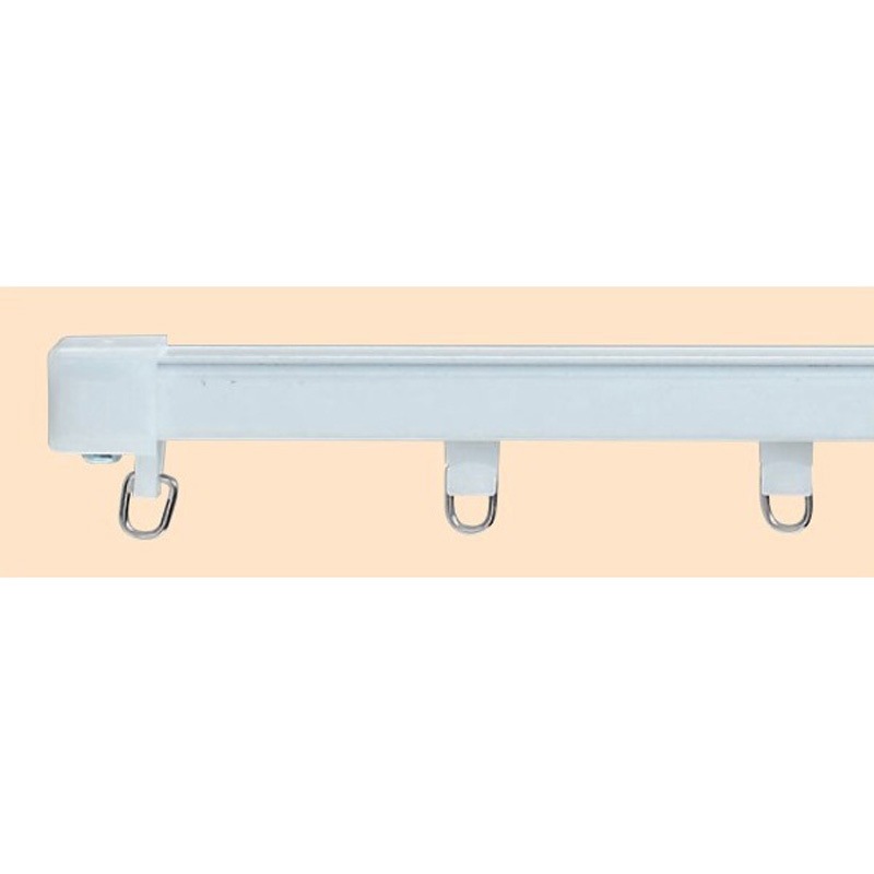 D0475 17型カーテンレール 工事用セット フルネス 長さ91cm 1箱(10本) D0475