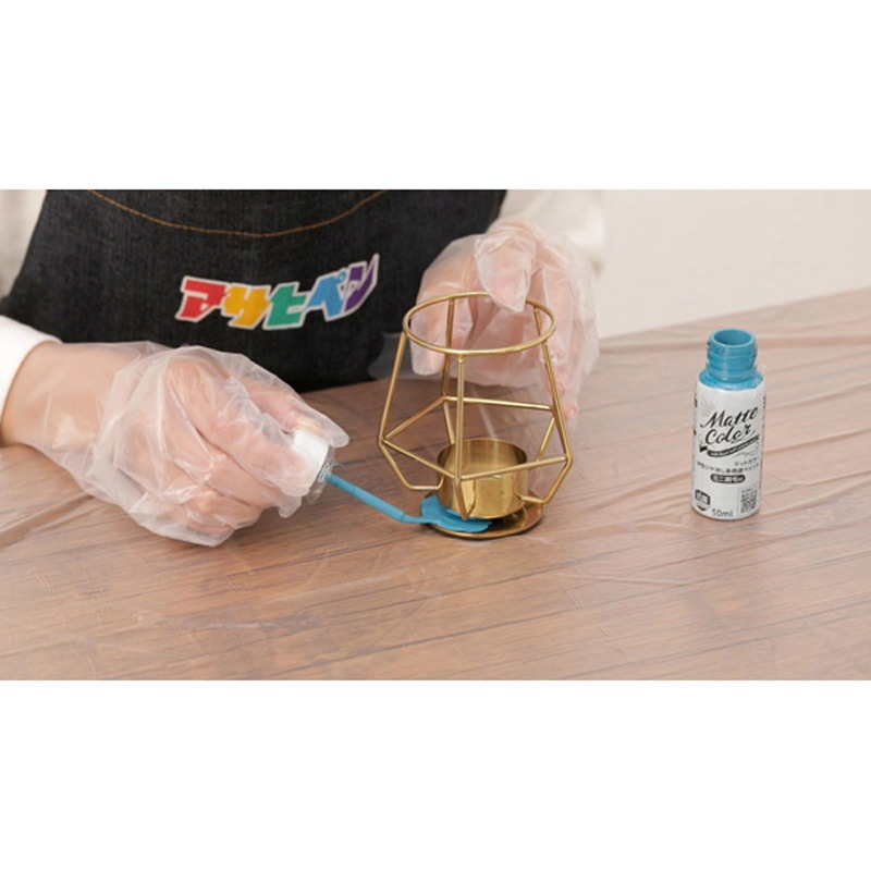 水性多用途ペイントマットカラー ハケ付 アサヒペン 屋内 容量50mL