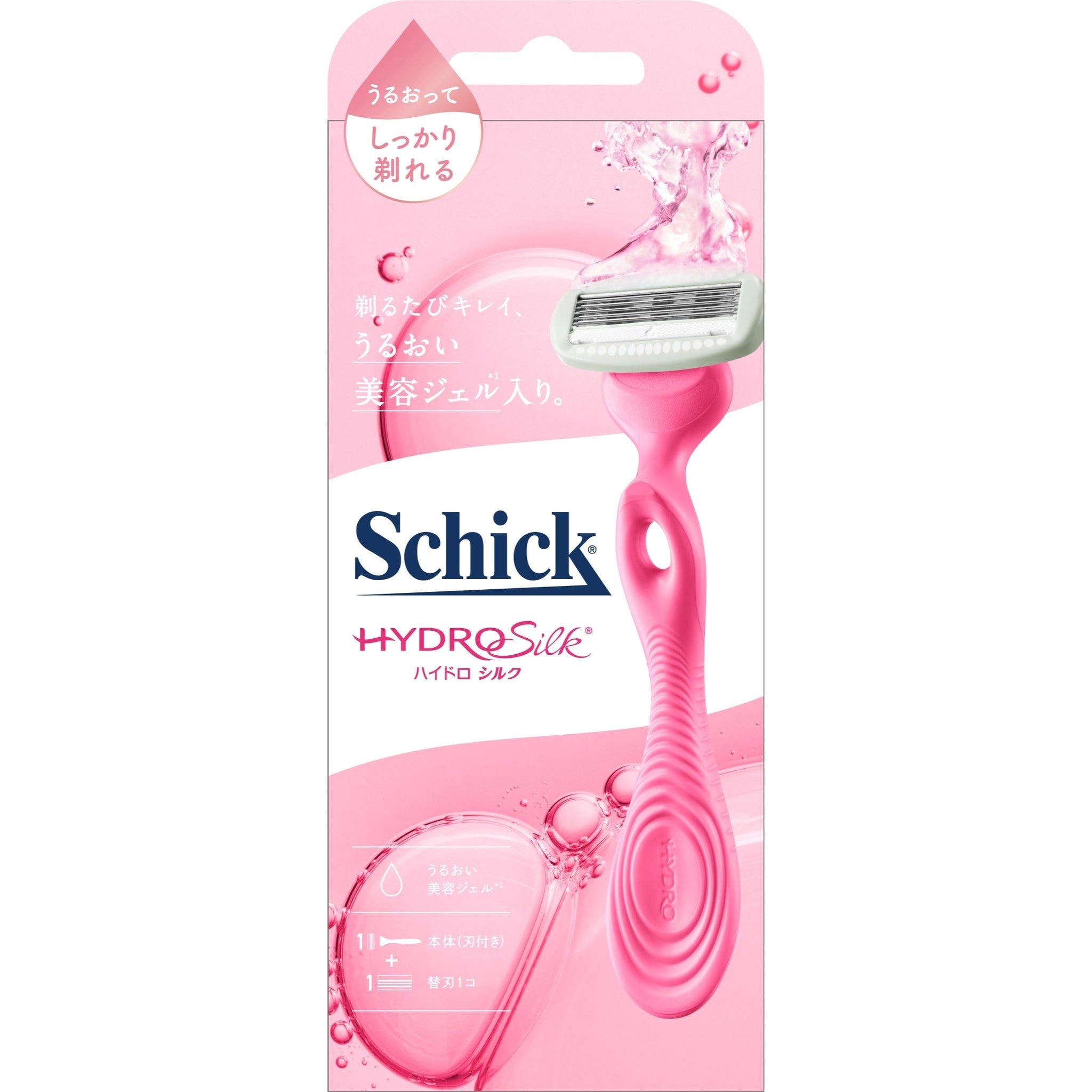ハイドロシルク Schick(シック) 刃数5枚刃 商品タイプ:ホルダー 刃付き 