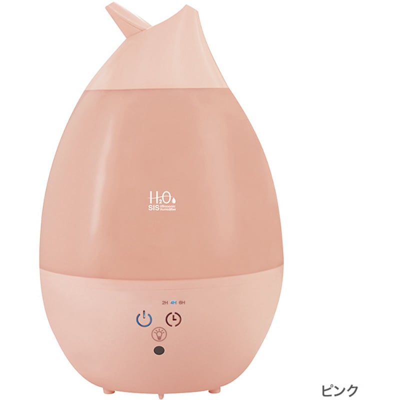 SRH307-PK H2O-twin超音波加湿器リモコン付き SIS タンク容量3L ピンク色 SRH307-PK - 【通販モノタロウ】