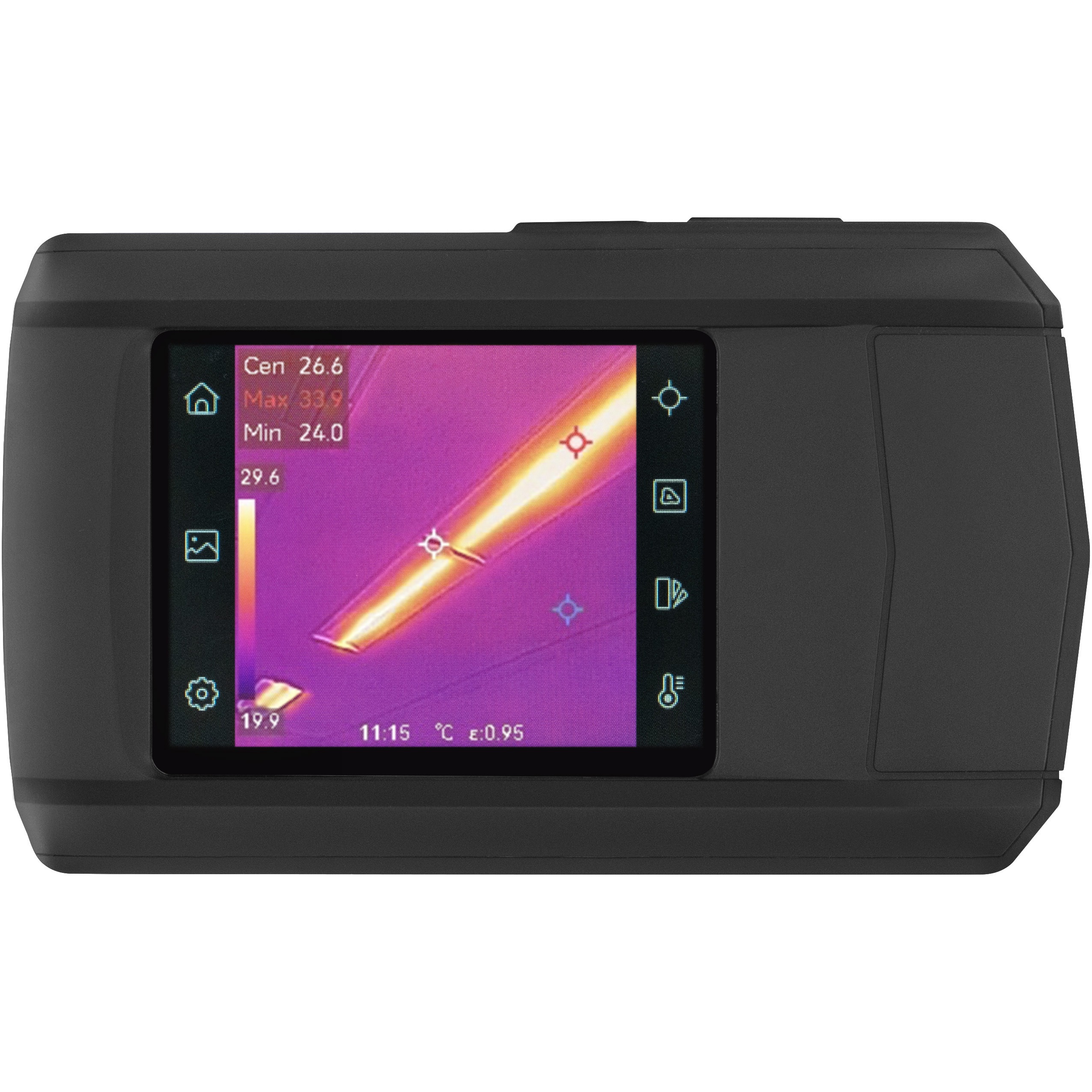 コンパクトサーマルカメラ　AD-5637 AND エーアンドデイ　2024 AD-5637 コンパクトサーマルカメラ エー・アンド・デイ 温度測定範囲