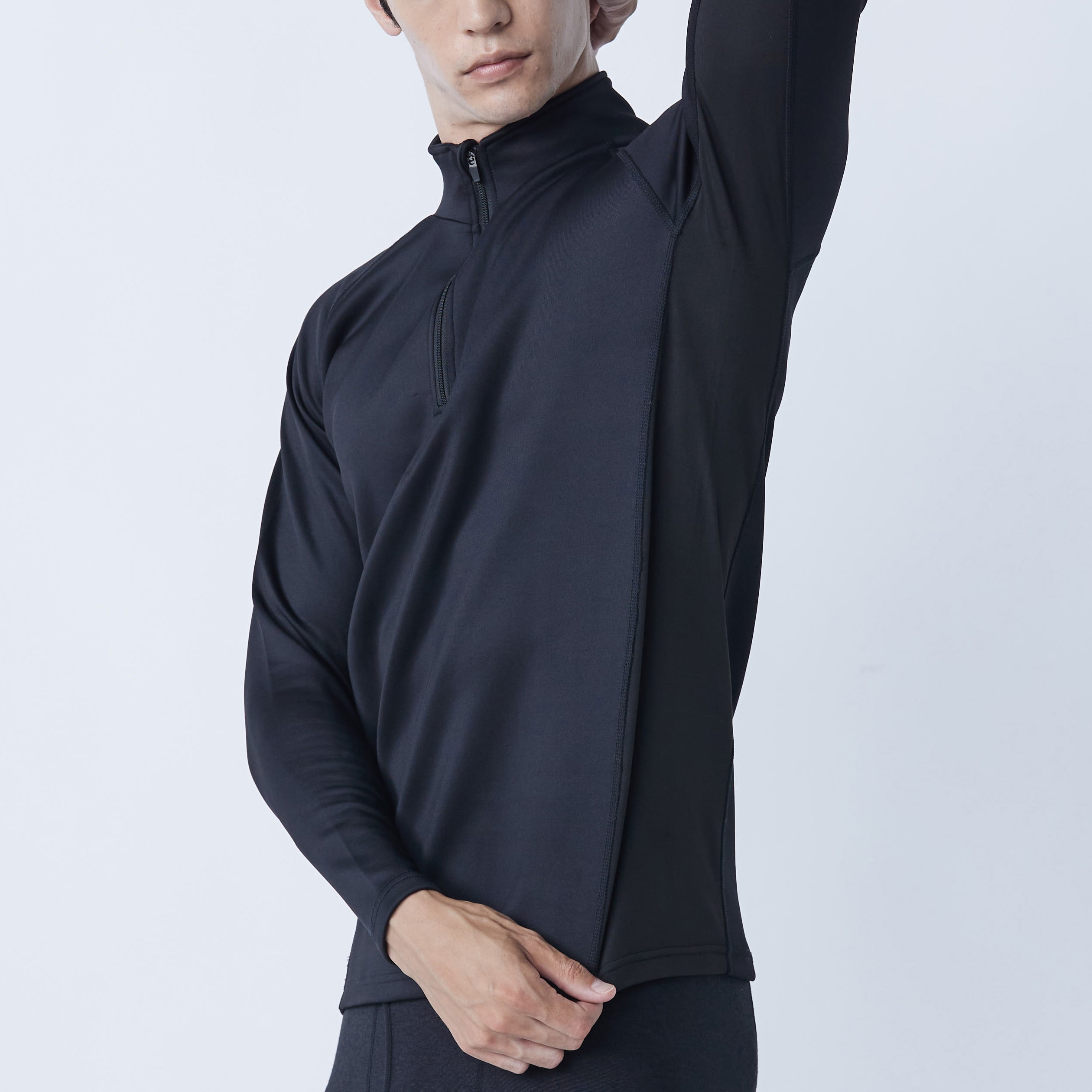 ふゆページ JW-187 BTヒートブースト ヘビーウェイト ハーフジップハイネック