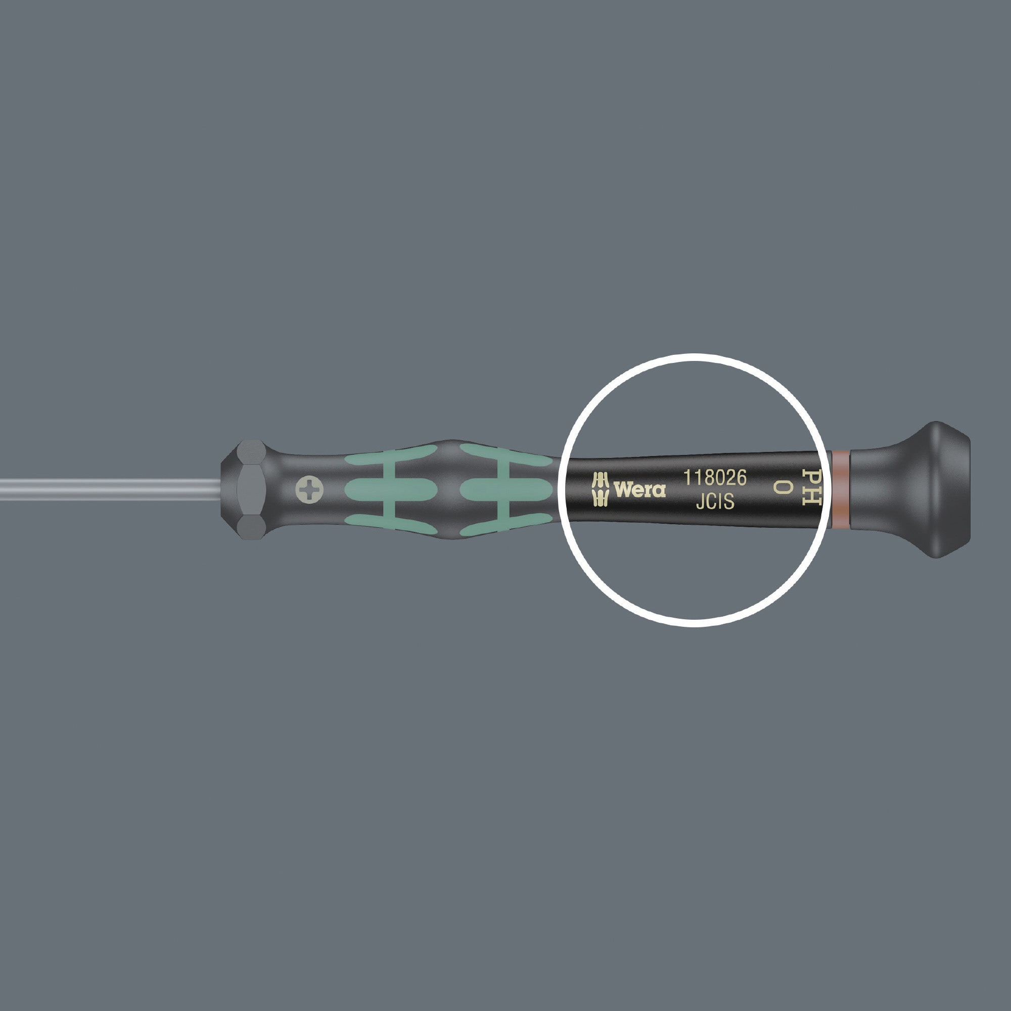 アックス様 118074 (Hex)ドライバー(精密用) Wera 軸長40mm軸径3mm - 【通販