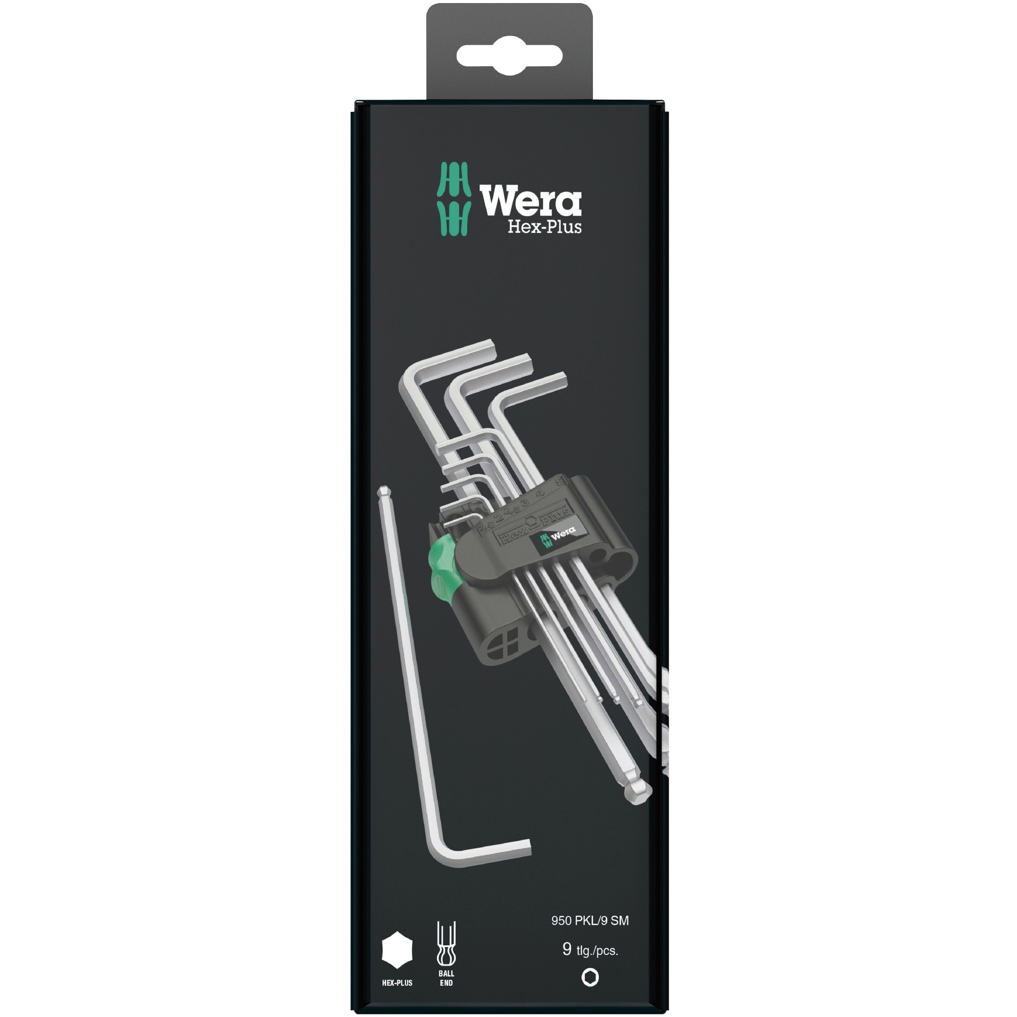 073391 9本組(Hex-Plus)キーレンチ 1セット Wera 【通販モノタロウ】 5,410円