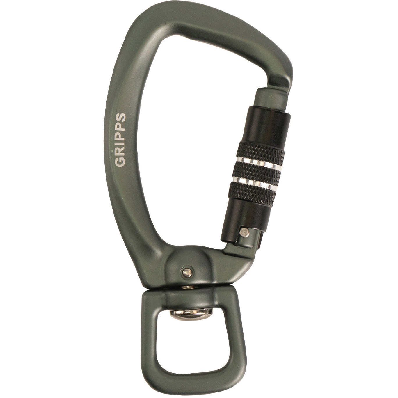 H01093 スイベル付きデュアルアクションカラビナ GRIPPS 1個(1個) H01093
