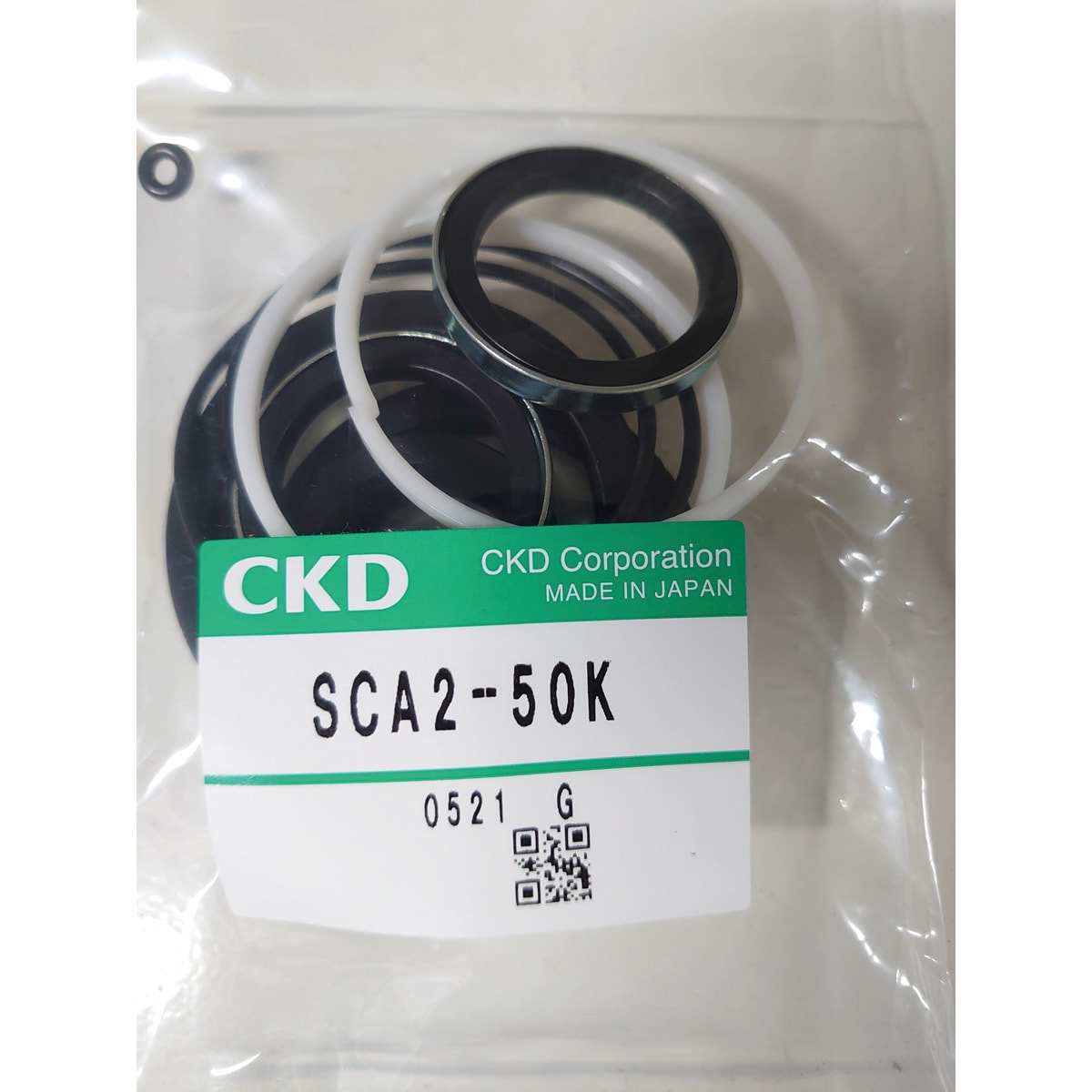 CKD:タイトシリンダ CMK2基本(片ロッド)ベース 型式:CMK2-CC-32-50-T3V-T-Y - 2