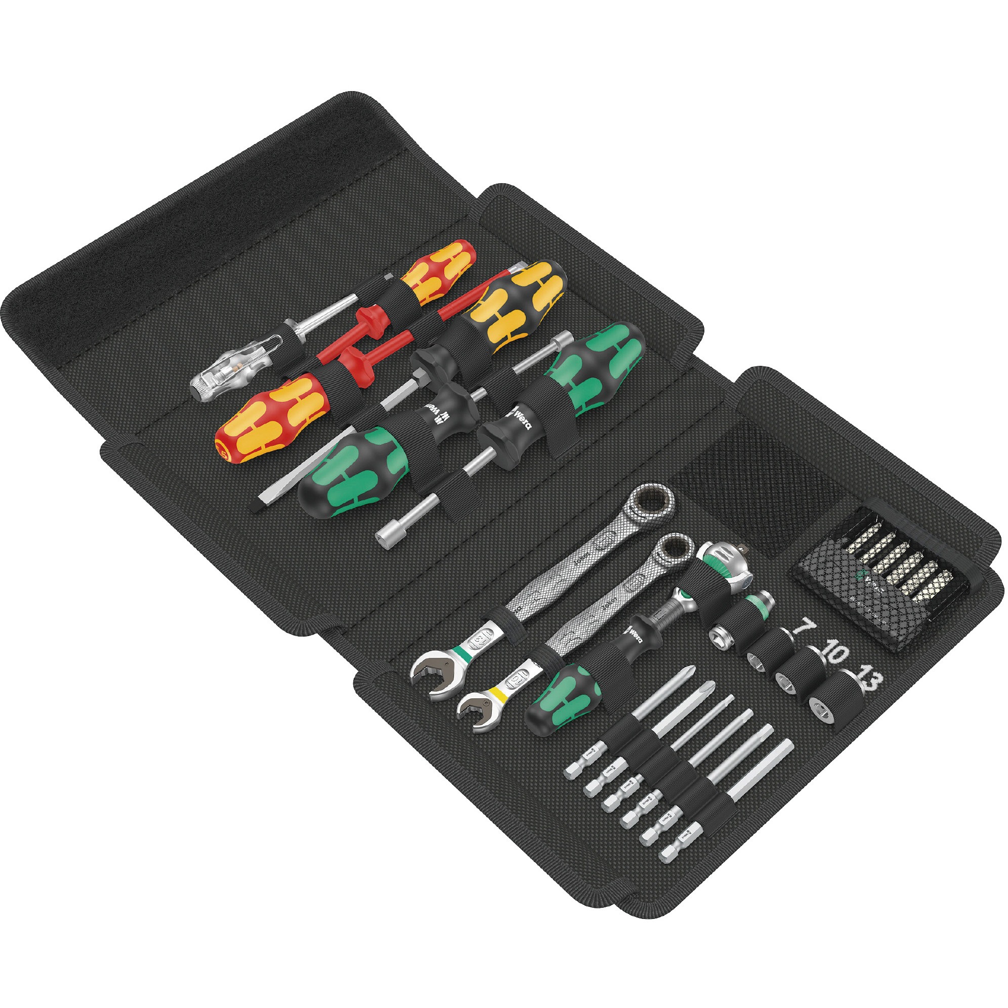 135927 コンパクトメンテナンスセット SH1 1セット Wera 【通販モノタロウ】