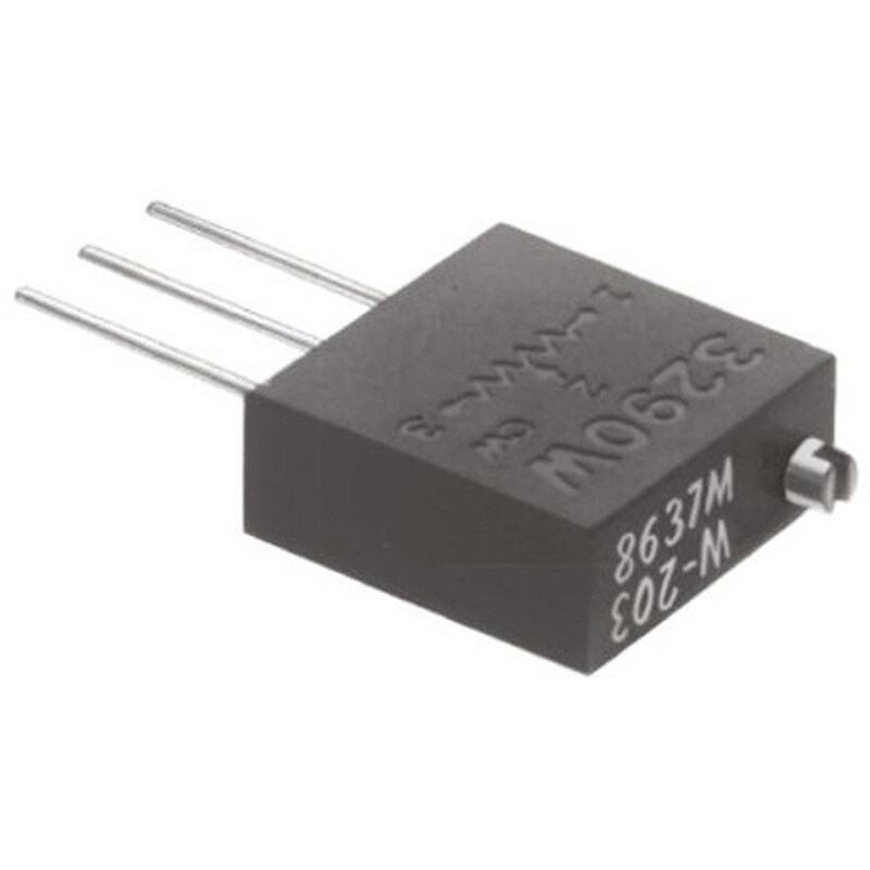 3290W-1-502 Bourns 半固定抵抗器(トリマポテンショメータ) 5kΩ スルーホール 25回転型 3290W-1-502 1個 BOURNS 【通販モノタロウ】