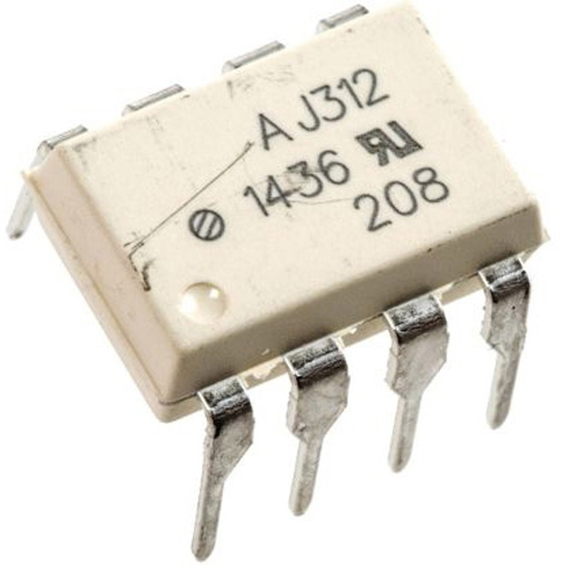 HCPL-J312-000E Broadcom (ブロードコム) フォトカプラ， スルーホール実装， トランジスタ出力， HCPL-J312-000E 1セット(50個) BROADCOM 【通販モノタロウ】