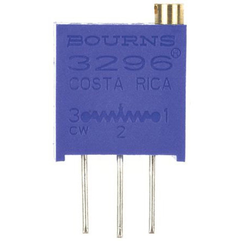 3296Y-1-222LF Bourns 半固定抵抗器(トリマポテンショメータ) 2.2kΩ スルーホール 25回転型 3296Y-1-222LF 1セット(50個) BOURNS 【通販モノタロウ】