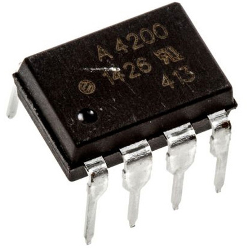 HCPL-4200-000E Broadcom (ブロードコム) フォトカプラ， スルーホール実装 チャンネル数：1， ロジックゲート出力， HCPL-4200-000E 1セット(50個) BROADCOM 【通販モノタロウ】