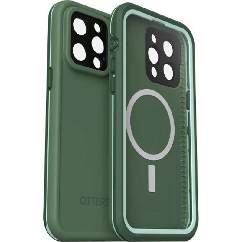 77-90176 iPhone14ProMaxケース FRE MAGSAFE ドーントレス OtterBOX 耐衝撃 Dauntless (グリーン)色