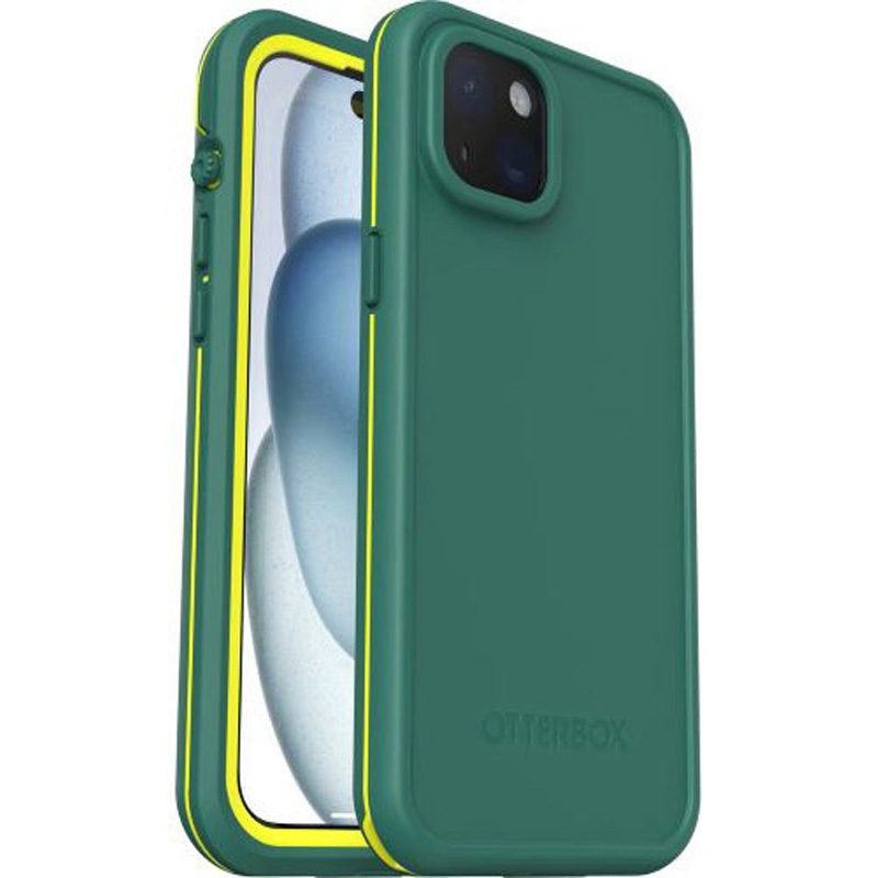 77-95537 iPhone15Plusケース Fre MagSafe グリーン OtterBOX 耐衝撃 色Pine (Green)