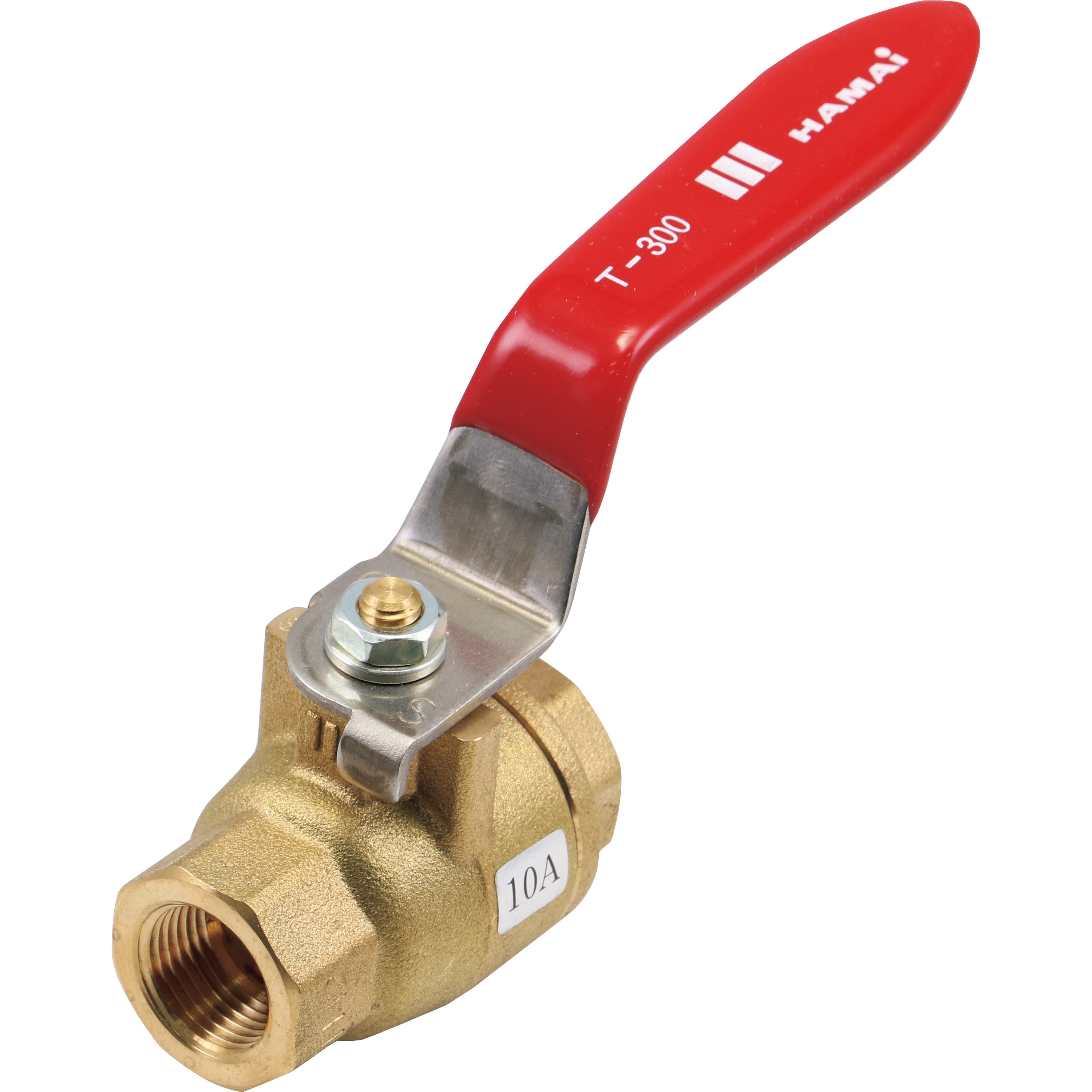 HBS-50-20Rc 黄銅製フルボアボールバルブ ハマイ Rc×Rc接続 呼び径(B)3/4  HBS-50-20Rc