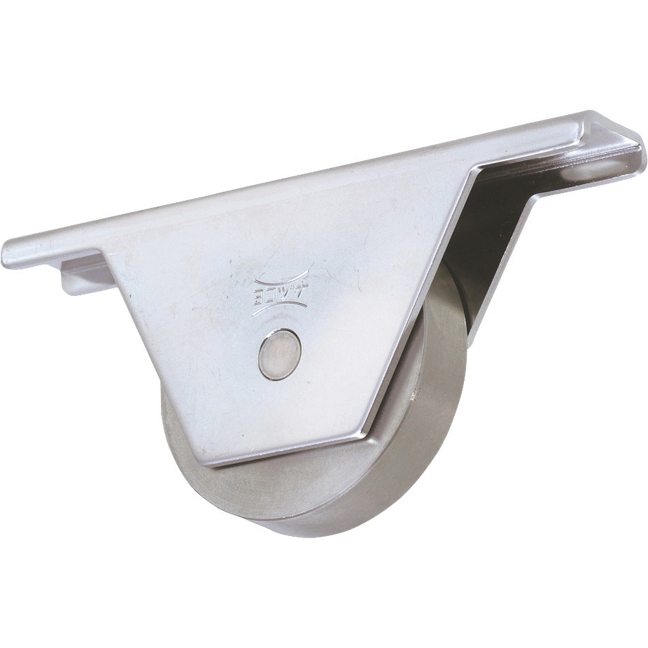 JKS-0502 ステンレス重量戸車 スリムタイプ ヨコヅナ 車輪径50mm 1個 JKS-0502