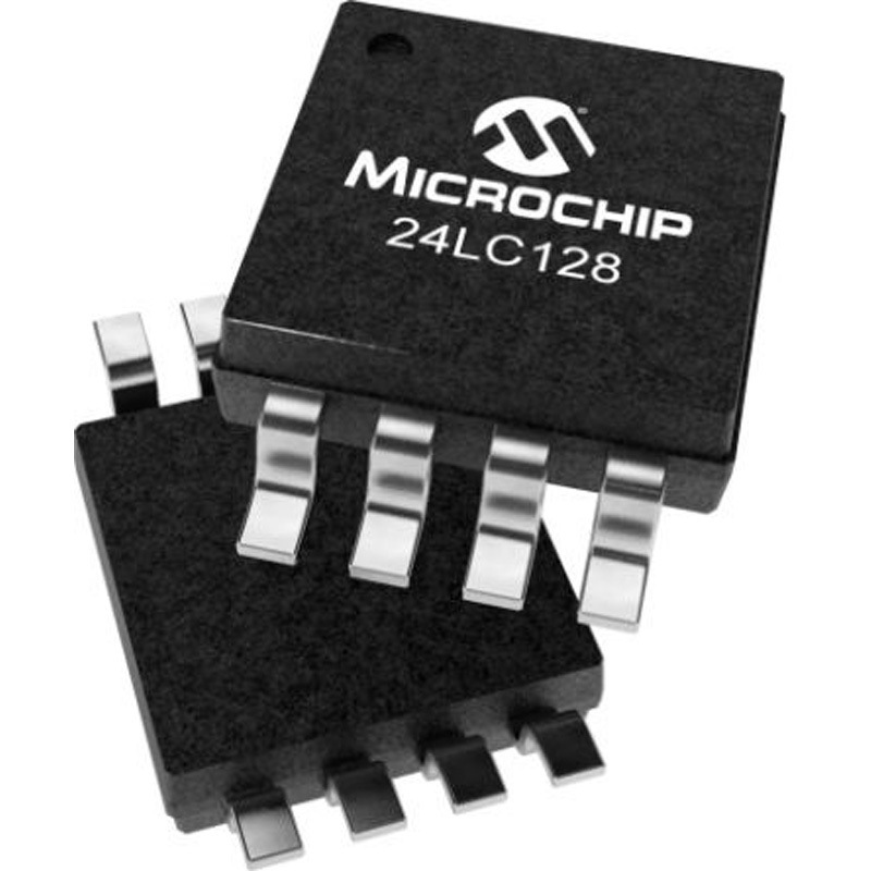 24LC128T-I/SN マイクロチップ， シリアルEEPROM 128kbit シリアル-I2C AEC-Q100 1セット(3300個) MICROCHIP 【通販モノタロウ】