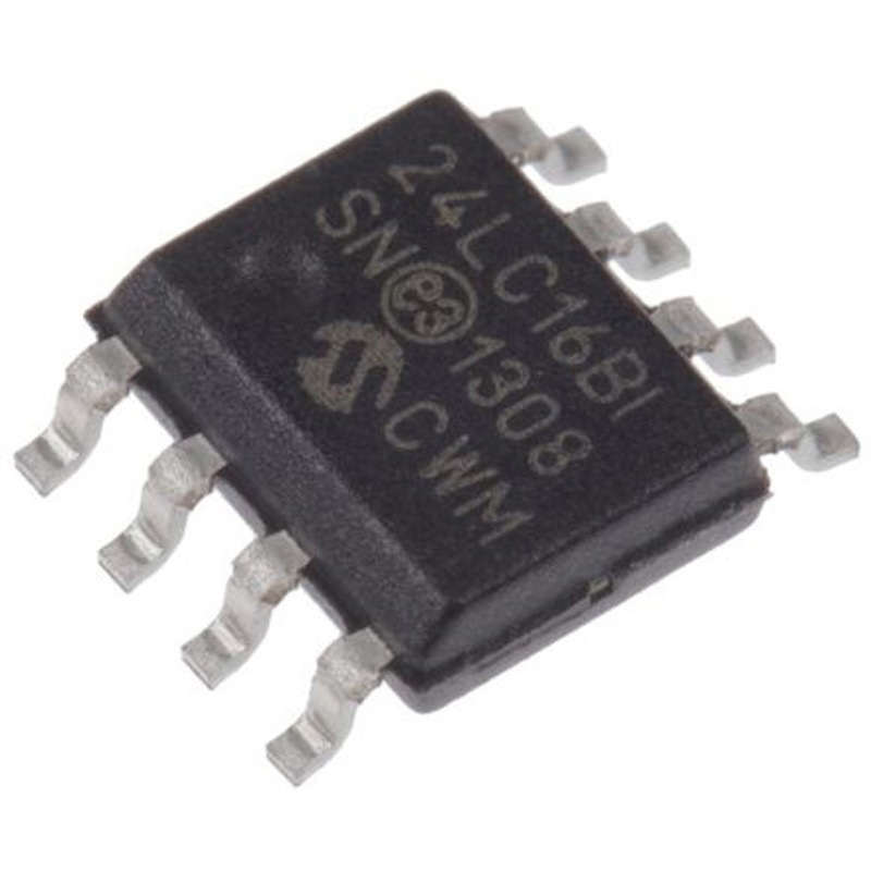 24LC16B-I/SN マイクロチップ， シリアルEEPROM 16kbit シリアル-I2C AEC-Q100 1セット(100個) MICROCHIP 【通販モノタロウ】