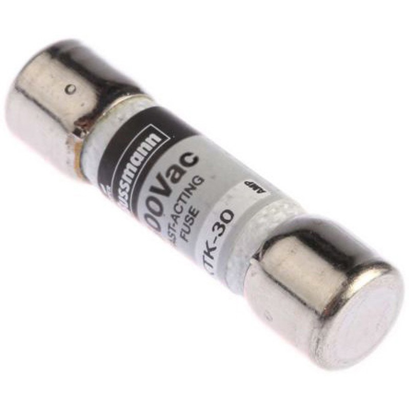 KTK-30 Eaton 管ヒューズ 30A 10 x 38mm 600V ac (速断型) KTK-30 1袋(5個) EATON(イートン) 【通販モノタロウ】