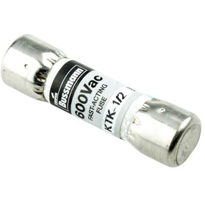 KTK-1/2 Eaton 管ヒューズ 500mA 10 x 38mm 600V ac (速断型) KTK-1/2 1袋(5個) EATON(イートン) 【通販モノタロウ】