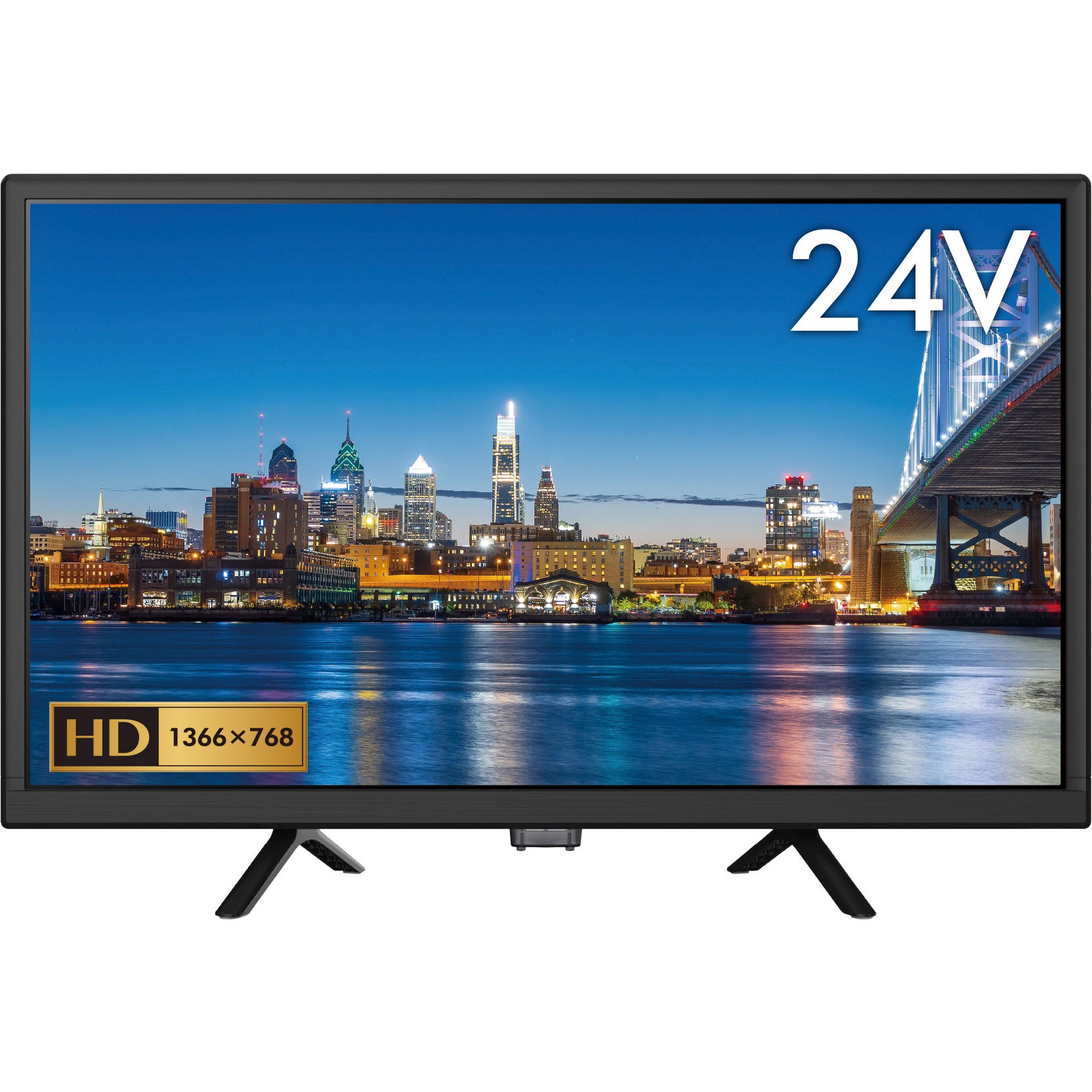 GH-TV24B-BK 24V型ハイビジョン液晶テレビ グリーンハウス パネルHD