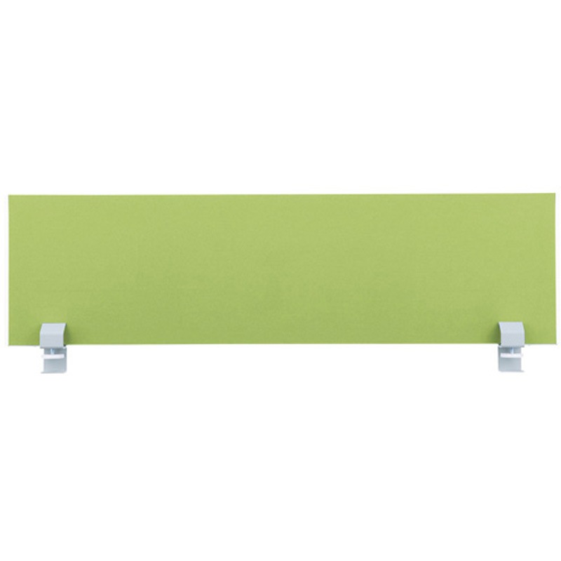 JS2-123P YG デスクトップパネル(組立サービス付き) プラス[家具] イエローグリーン色 間口1200mm奥行66mm高さ385mm  JS2-123P YG