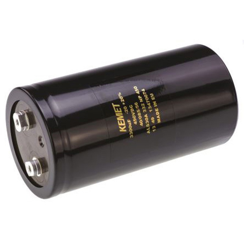 ALS30A332NP450 KEMET コンデンサ 3300μF， ，450V dc， ALS30A332NP450 1袋(12個) KEMET 【通販モノタロウ】