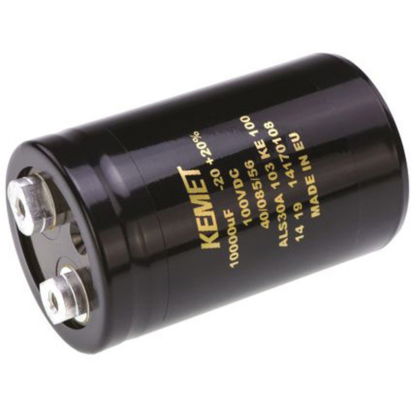 ALS30A103KE100 KEMET コンデンサ 10000μF， ，100V dc， ALS30A103KE100 1袋(24個) KEMET 【通販モノタロウ】