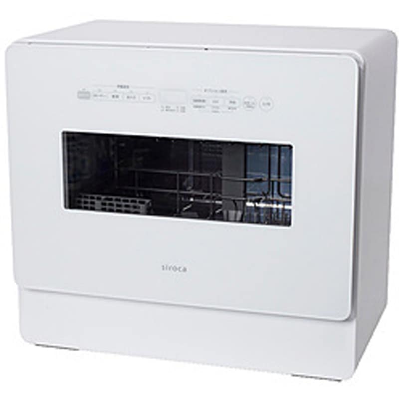 SSMH351W 食器洗い乾燥機  ホワイト SS-MH351W [5人用] 1個 siroca 【通販モノタロウ】