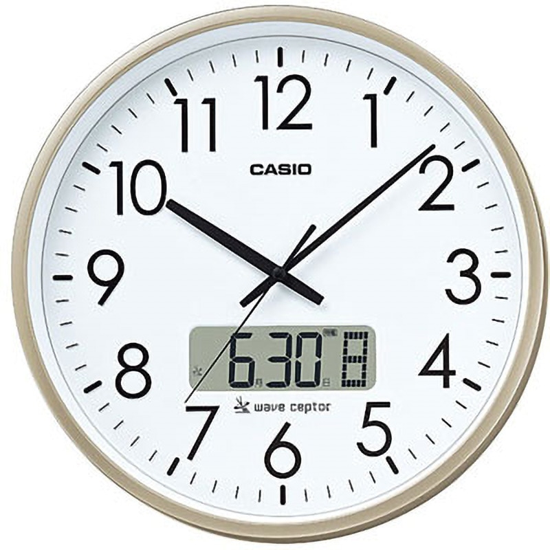IC-2100J-9JF 電波掛け時計(大型36cm) カシオ計算機 アナログ