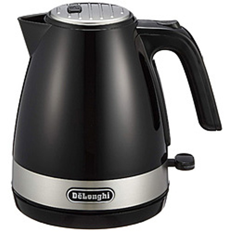 KBLA1200JBK 電気ケトル ACTIVE(アクティブ) インテンスブラック KBLA1200J-BK [1.0L] 1個 デロンギ 【通販モノタロウ】