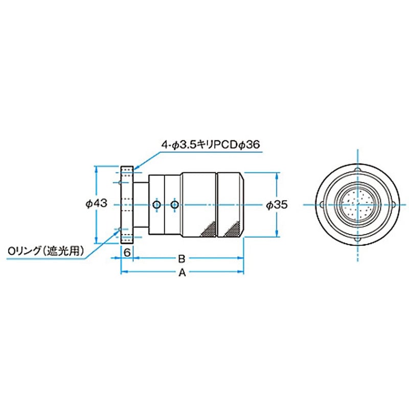 LBE-5Y レーザビームエキスパンダー LBEシリーズ 1個 シグマ光機 