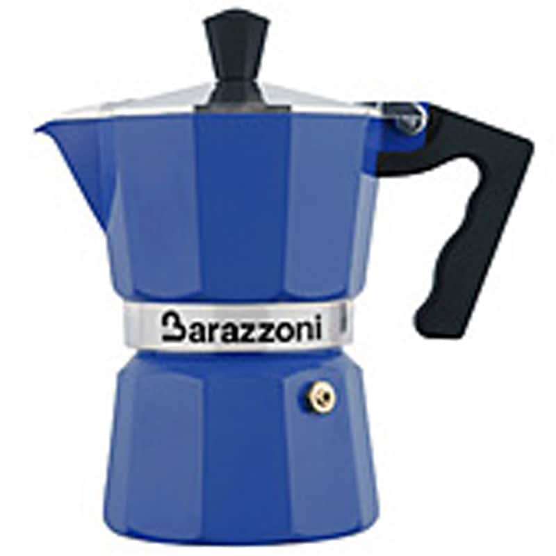 直火式エスプレッソメーカー Barazzoni バラゾーニ ブルー