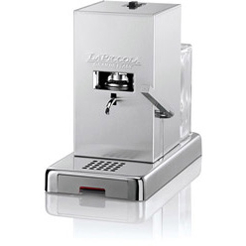 PICCOLASILVER カフェポッド専用コーヒーマシン ファミリーモデル PICCOLA Series シルバー Piccola 1個 ルカフェ 【通販モノタロウ】