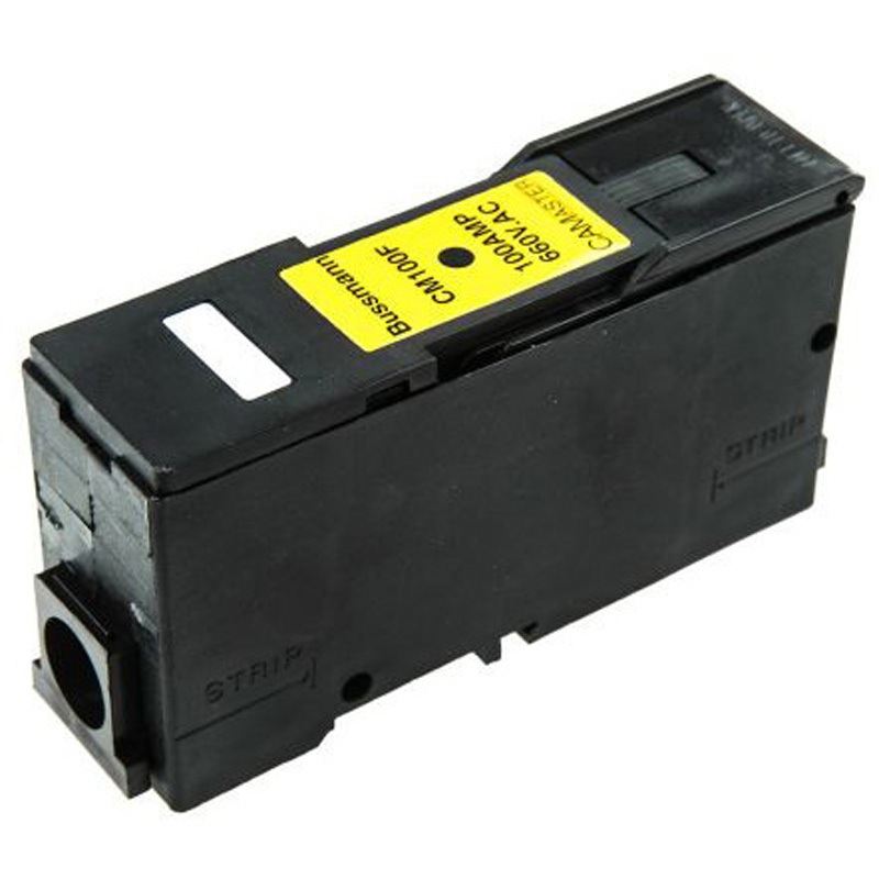 CM100F レール取り付けヒューズホルダ Eaton 100A Bussmann， 690V ac 1個 EATON(イートン) 【通販モノタロウ】 27,986円