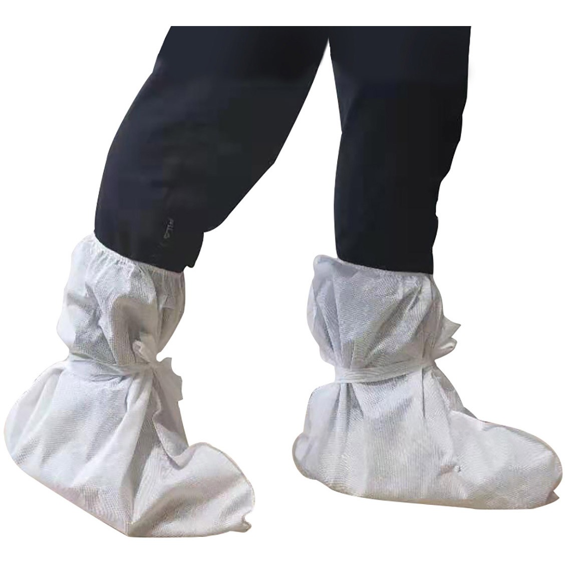 HCL108 ミューテックス E オーバーブーツ ハネウェル ホワイト色 フリーサイズ 1袋(50足) HCL108