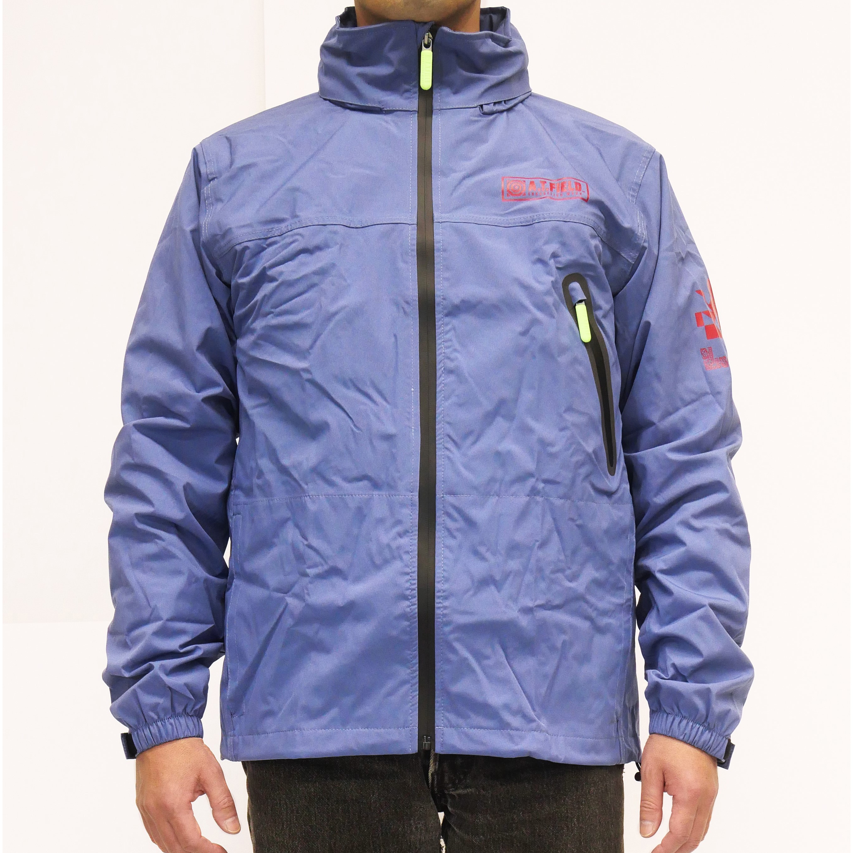 ATF-02 A.T.FIELD RAIN JACKET A.T.FIELD パープル色 サイズL ATF-02 