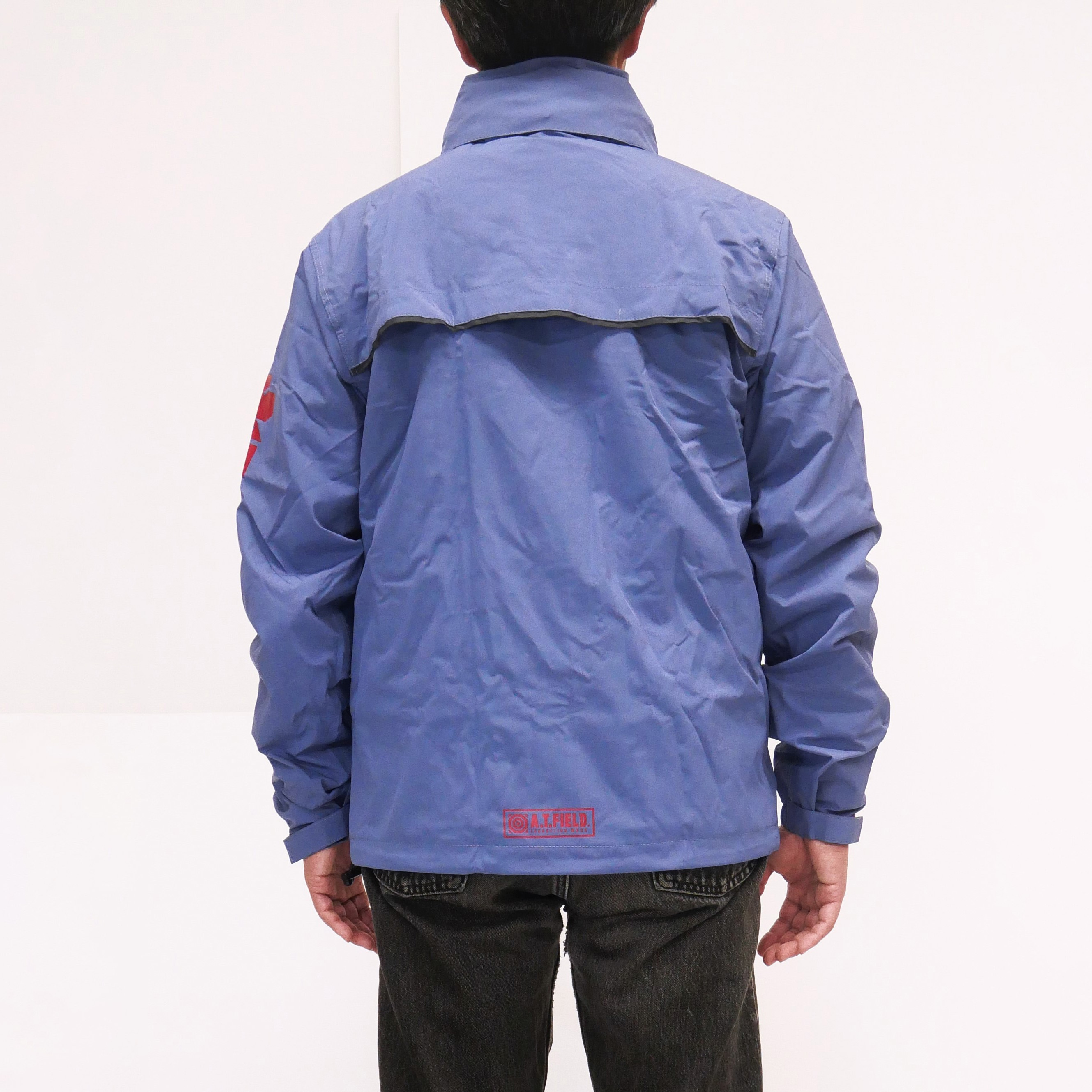 ATF-02 A.T.FIELD RAIN JACKET A.T.FIELD パープル色 サイズM ATF-02 