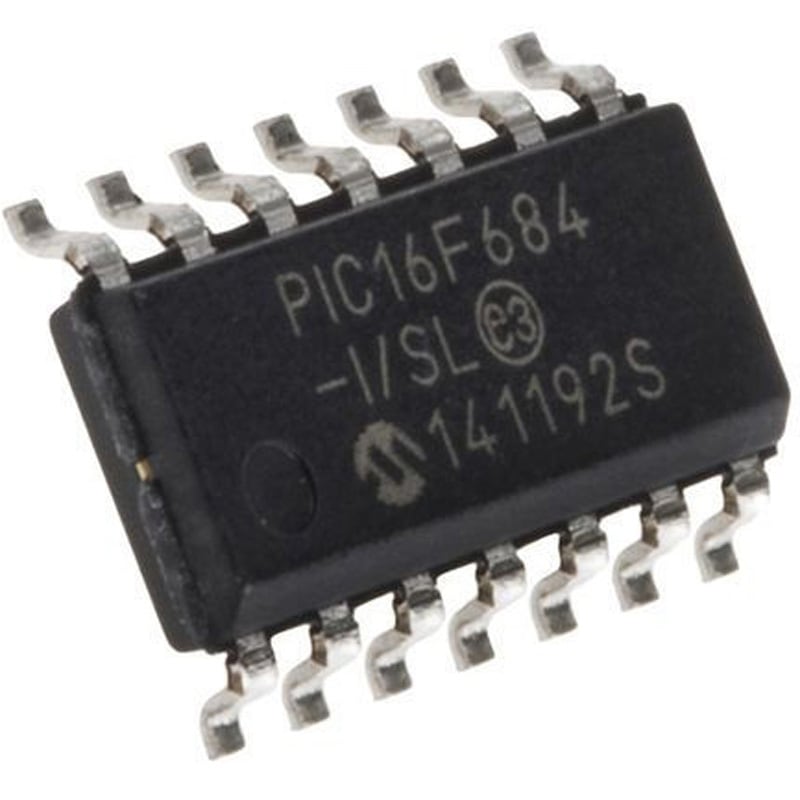 PIC16F684-I/SL Microchip マイコン， 14-Pin SOIC PIC16F684-I/SL 1セット(57個) MICROCHIP 【通販モノタロウ】