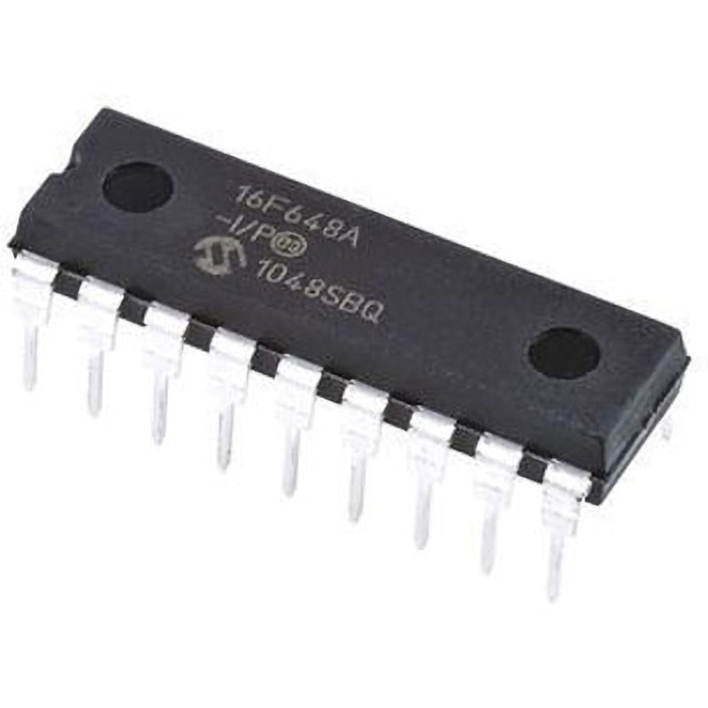 PIC16F648A-I/P Microchip マイコン， 18-Pin PDIP PIC16F648A-I/P 1セット(25個) MICROCHIP 【通販モノタロウ】