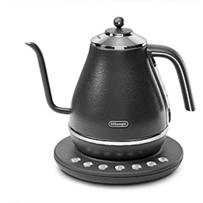 KBOE1230JGY 温度設定機能付き電気カフェケトル icona(アイコナ) プレステージグレー KBOE1230J-GY [1.0L] 1個 デロンギ 【通販モノタロウ】